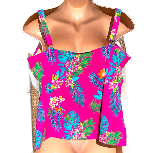 34W Kim Gravel Swimsuits for All Women’s Plus Swimsuit Bathing Suit Tankini - Picture 2 of 5